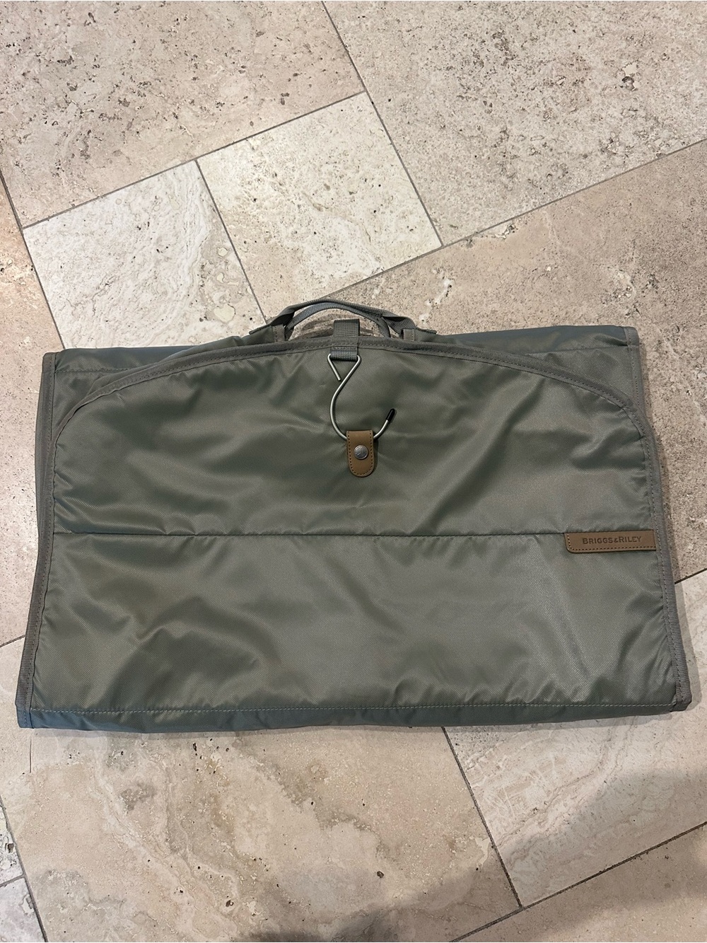 Briggs & Riley Tri-Fold Travel Garmet Bag - Gray